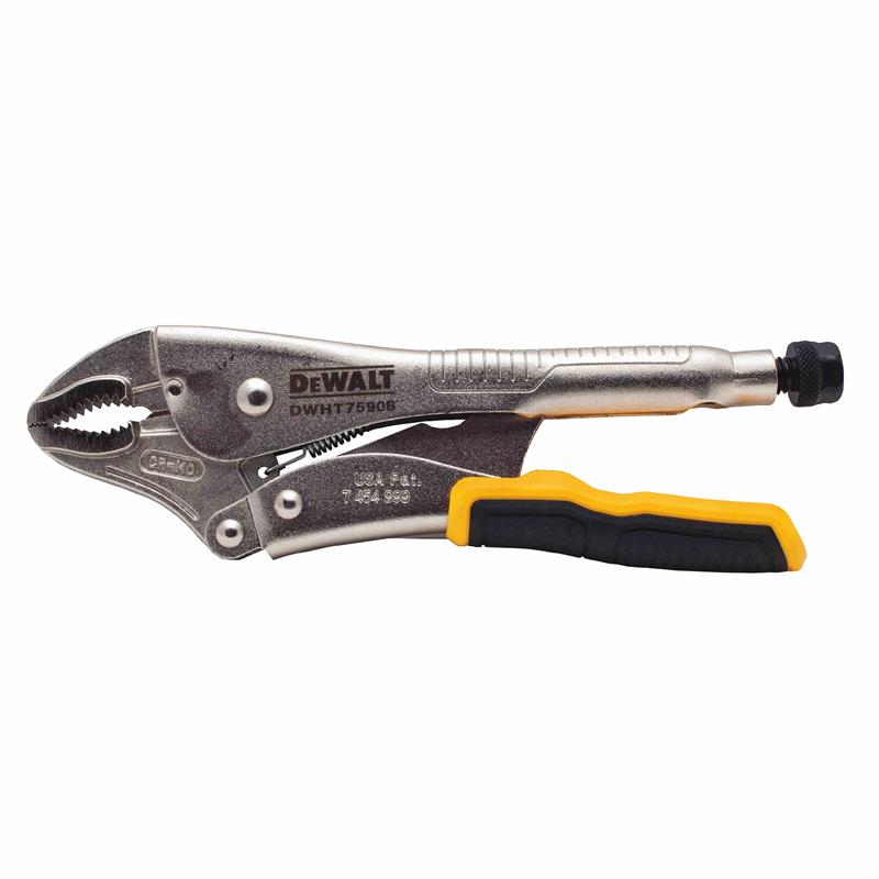 dewalt DWHT75908 10 quick release curved jaw locking pliers Warwick Industrial Fasteners